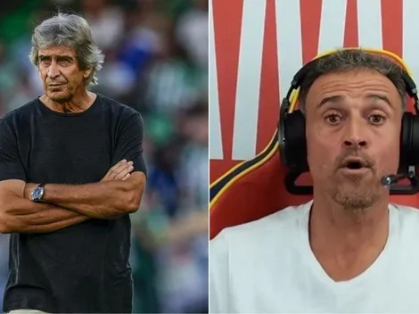 Pellegrini en contra de la faceta de streamer de Luis Enrique