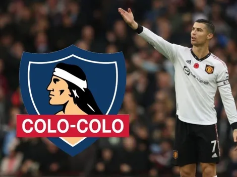 Hinchas albos piden entre risas a Cristiano Ronaldo a Colo Colo