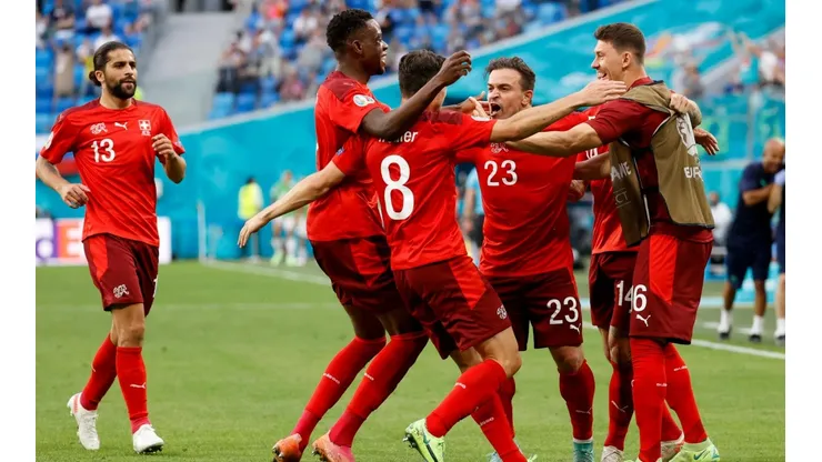 Suiza también compartió grupo con Brasil y Serbia en Rusia 2018