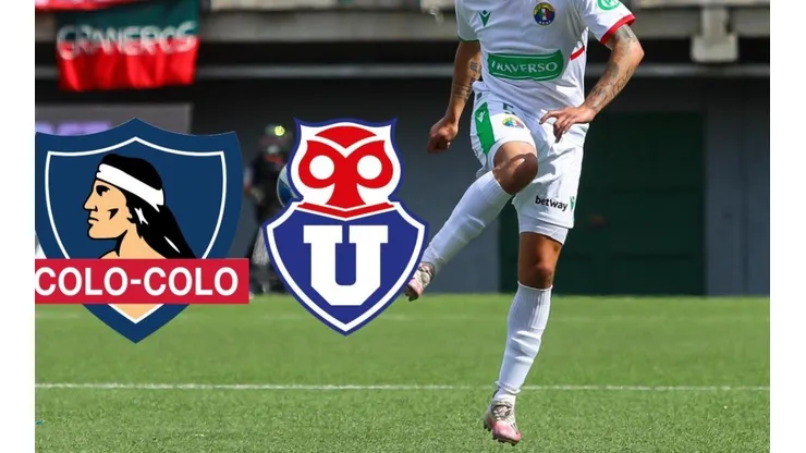Colo Colo se quiere meter en la pelea con la U por jugador de Audax, reportan.
