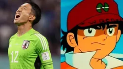 El meta japonés se lució con algunas tapadas ante los alemanes