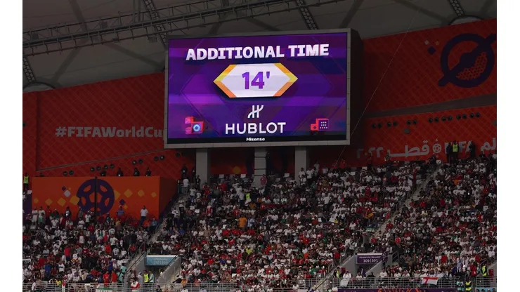 En Qatar 2022 se han visto cifras poco habituales para el tiempo de descuento de un partido.