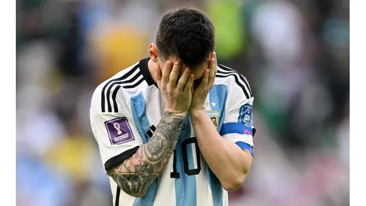 Ni el gol de Lionel Messi pudo evitar la derrota de Argentina.