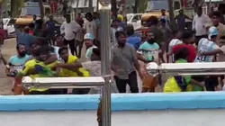 Los simpatizantes indios de Argentina y Brasil no se toleraron y se fueron a los combos