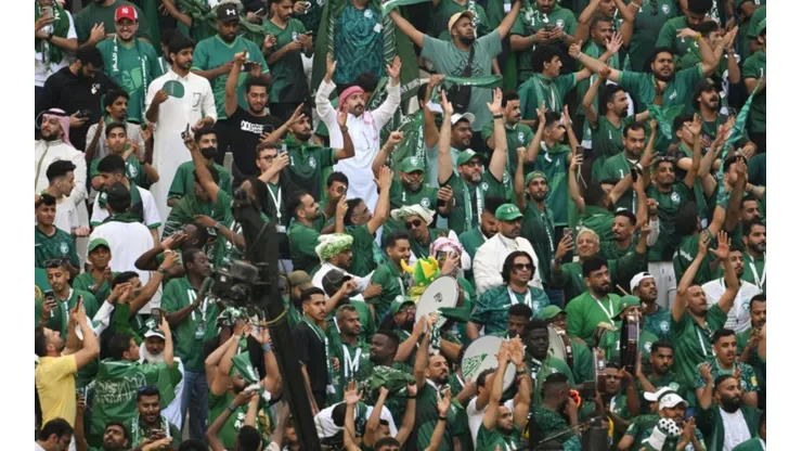 Arabia Saudita no perdonó y sus hinchas se burlaron de Messi.