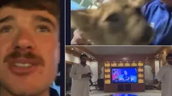 Los hinchas ingleses causaron risas en las redes sociales