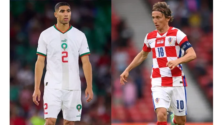 Croacia y Marruecos se enfrentan por el Grupo F del Mundial de Qatar.