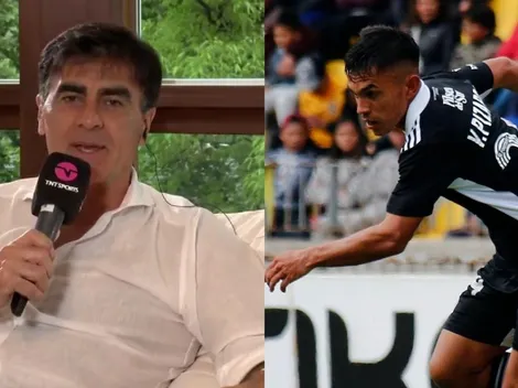 Quinteros le hace un queque a Vicente Pizarro en Colo Colo