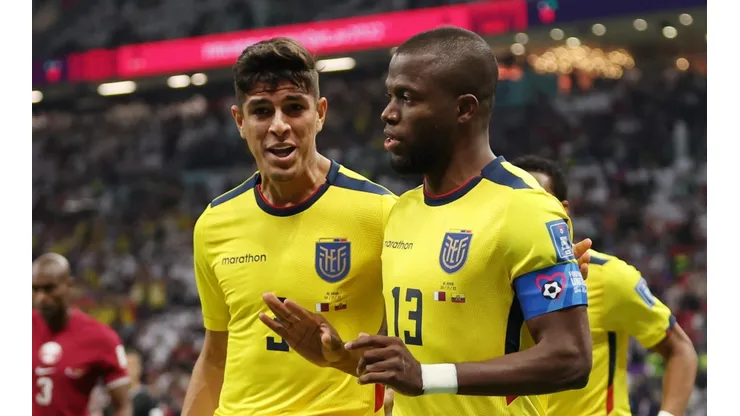 El delantero marcó el 1-0 parcial para Ecuador, pero su tanto fue anulado por una posición de adelanto previa