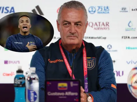 Alfaro apela a la emotividad por ausencia de Byron Castillo