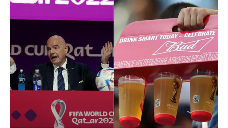 Gianni Infantino declara que se puede sobrevivir sin cerveza