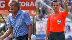 Manuel Pellegrini estalló en contra de Piero Maza