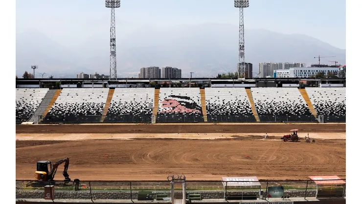 Colo Colo está haciendo fuertes arreglos en el Estadio Monumental luego de 30 años en Macul