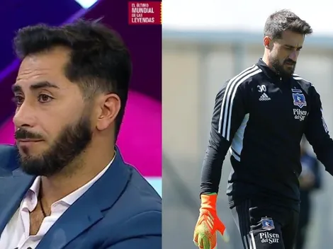 Herrera le presta el rompero completo a De Paul por llegar a Colo Colo