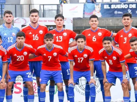 La formación confirmada de Chile Sub 20 para enfrentar a Brasil