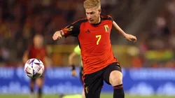 Kevin De Bruyne, del Manchester City es uno de los líderes de la Selección de Bélgica