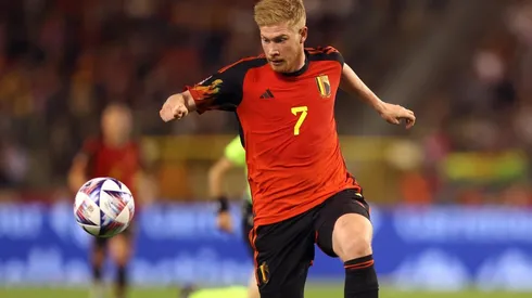 Kevin De Bruyne, del Manchester City es uno de los líderes de la Selección de Bélgica