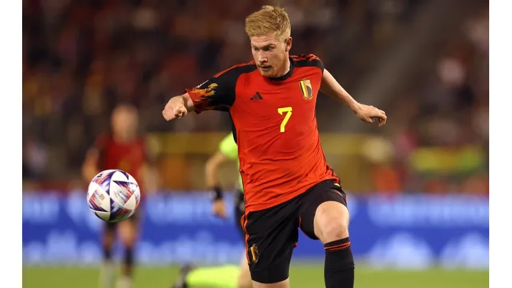 Kevin De Bruyne, del Manchester City es uno de los líderes de la Selección de Bélgica