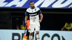 Brahian Alemán juega en Gimnasia de La Plata de Argentina.