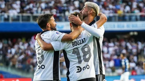 Los albos están venciendo al cuadro sevillano en Concepción.