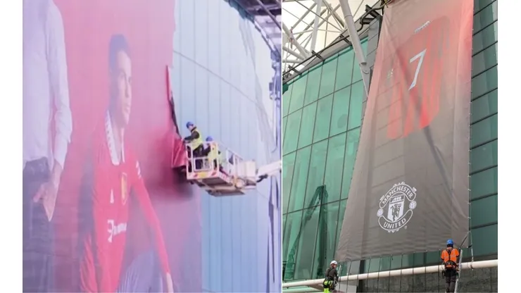 Manchester United remueve lo relacionado con Cristiano Ronaldo en Old Trafford