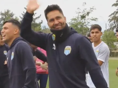 La emotiva despedida de Magallanes a Jiménez previo a la final de Copa Chile