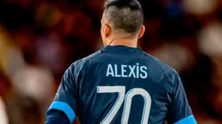 El delantero anotó en el duelo de chilenos en Francia