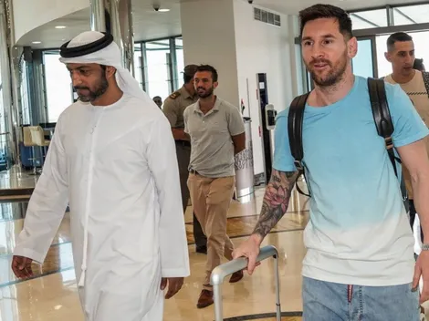 Messi ya está en el Medio Oriente y se suma a los trabajos de la albiceleste