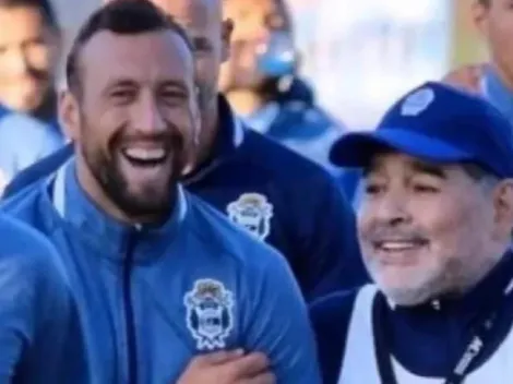 El día que Maradona elogió la zurda del crack de Gimnasia que quiere la U