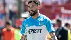 Cientos de mensajes le dejaron los hinchas de Racing a Mena.