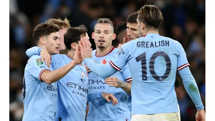 Manchester City viene de eliminar al Chelsea en la Carabao Cup