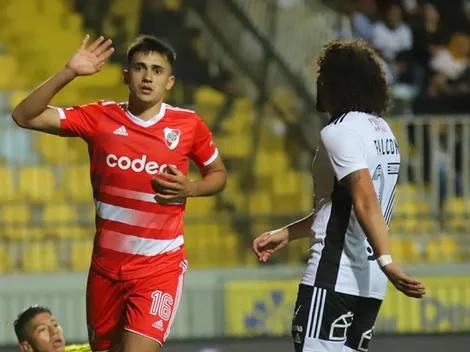 River Plate vence a Colo Colo con Pablo Solari como figura