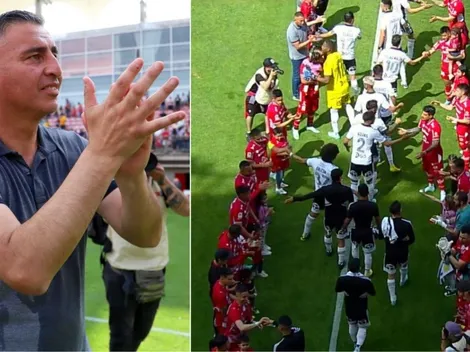 García explica la razón del pasillo de campeón a Colo Colo