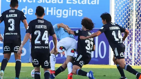 Falcón la pasó mal cuando Colo Colo casi baja a la B.