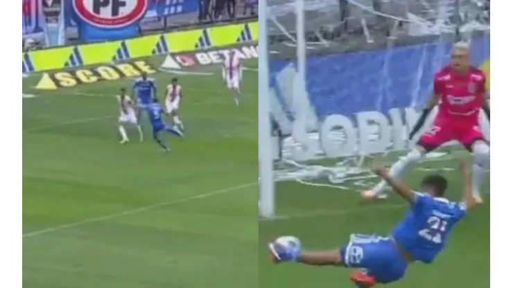 Los goles de la momentánea victoria azul.