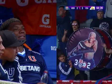 Entre lágrimas y con bombos incluidos: La emotiva despedida de Fernandes de la U