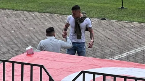 Campos en el Estadio CAP de Talcahuano