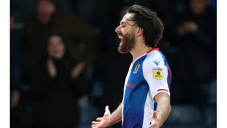 Ben Brereton anotó en el Blackburn Rovers