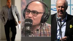 Tapia en picada contra Milad y Tagle.