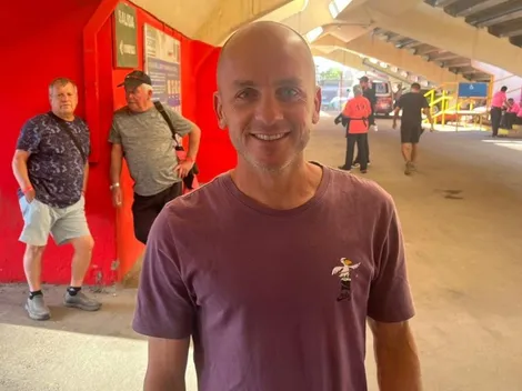 Lorenzetti, el espectador de lujo del Unión Española vs Universidad de Chile