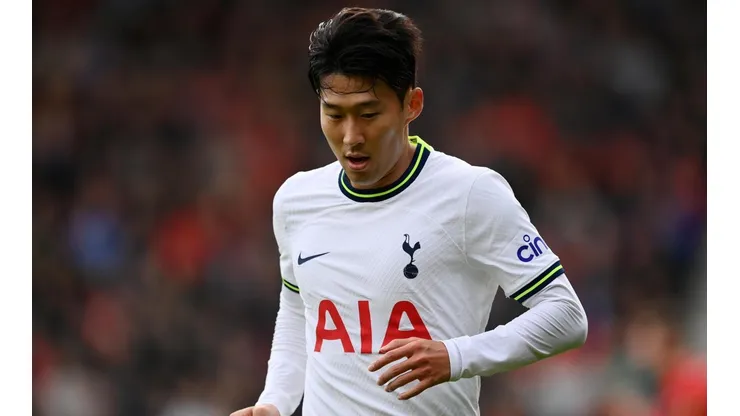 Heung-Min Son se lesionó durante un partido de Champions League
