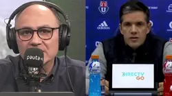 El periodista se fue en picada contra el del dirigente azul