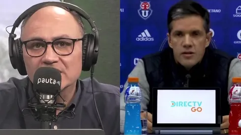 El periodista se fue en picada contra el del dirigente azul