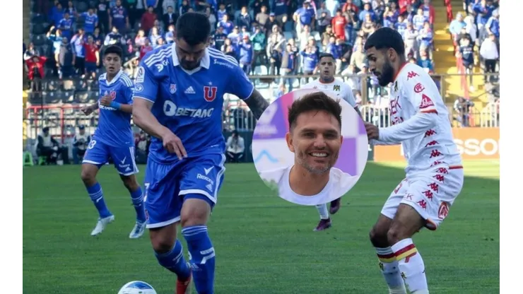 Olarra se la jugó por la U en la semi de Copa Chile.