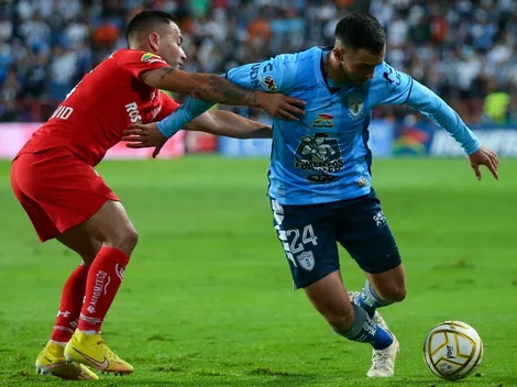 Los chilenos del Toluca quedaron con cuello ante el Pachuca en México