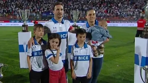 El Chapa Fuenzalida vivió una despedida de la UC junto a su familia