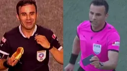 El juez nuevamente estuvo en la polémica en un partido nacional