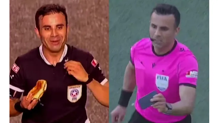 El juez nuevamente estuvo en la polémica en un partido nacional