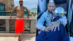 Arturo Vidal vuelve a pegarle a los críticos: campeón de vacaciones.