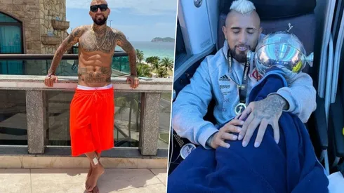 Arturo Vidal vuelve a pegarle a los críticos: campeón de vacaciones.